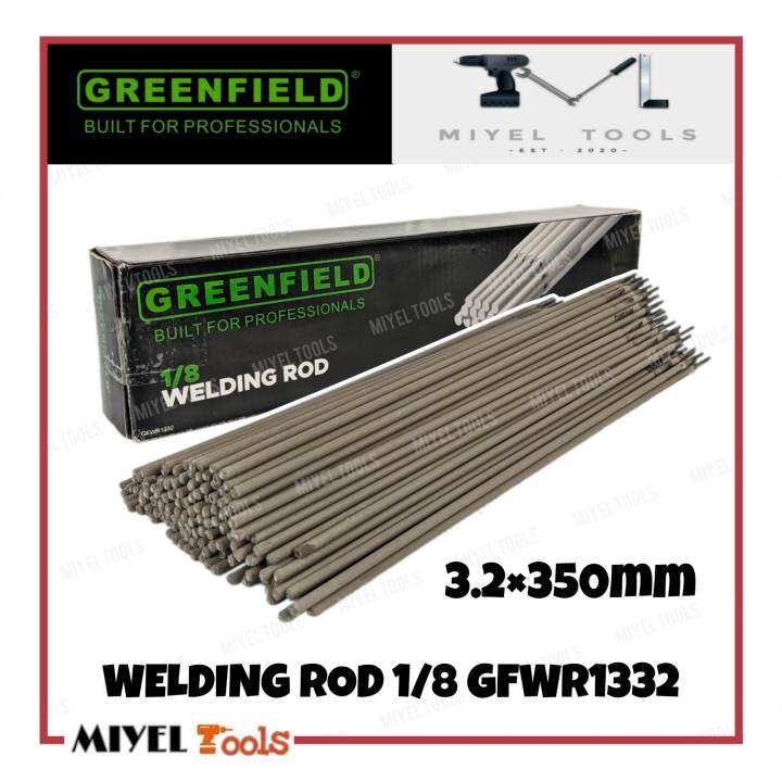 5KG GREENFIELD Welding Rod for Welding Machine E6013 3.2mm(1/8")x350mm GFWR1332 Lazada PH