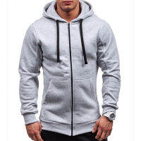 2022 Hoodies ผู้ชายแฟชั่นซิปเสื้อกันหนาวชาย Casual Hooded Tracksuit Coat Mens กีฬา Sudaderas Para Hombre Streetwear