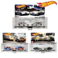 โมเดลรถเหล็ก Hotwheels (แพ็คคู่) ล้อยาง พรีเมียร์ รถเหล็ก ลิขสิทธิ์แท้100% สเกล 1/64