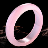 Natural Pink Jade Bracelet Bangle For Women Hand Carved Lady Jewelry Party Gifts Charm Bracelet Fashion Accessories