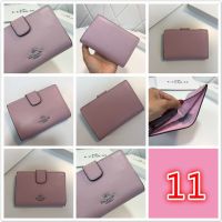 Original C0ACH Wallet Ladies Zipper HandbagWallet Coin Holder And Card