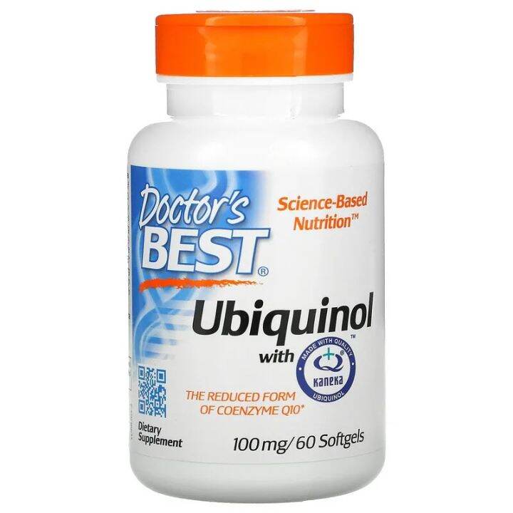 Ubiquinol Bioavailable CoQ10 with Kaneka, 100 mg, 60 Softgels Lazada PH