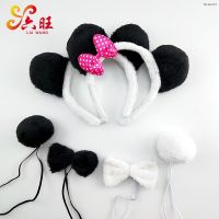 ? COS hair band [spot] Halloween children panda head hoop dance performance props adults dress up