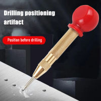 Automatic Center Pin Punch Spring Loaded Marking Start Holes Tool Wood Press Dent Marker Woodwork Tool Drill Bit Tools Gadget