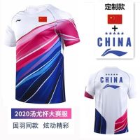 Victor YONEX 2022 badminton suits men and women with short sleeve blouse match custom jersey quick-drying shorts badminton