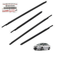 Weather Strip 4 Doors แท้ สี Black Soluna Vios Belta Toyota 4 ประตู ปี2007-2012 มีบริการเก็บเงินปลายทาง