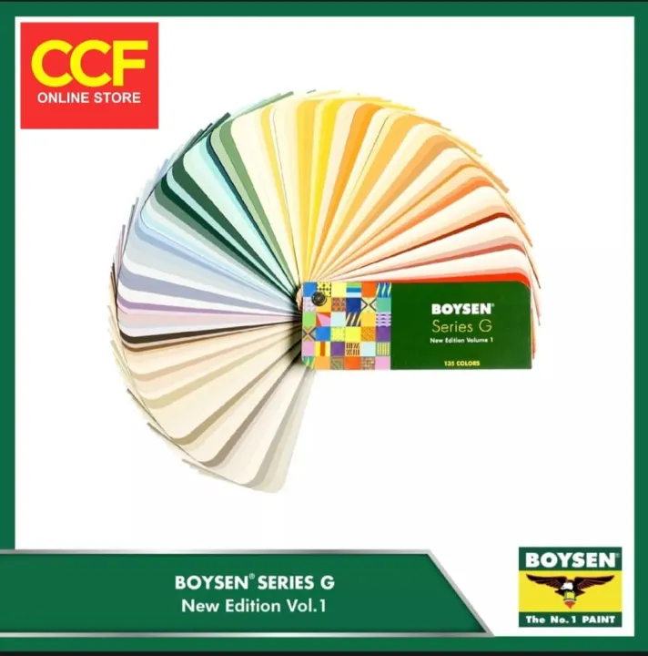 Boysen Colorizer Series G Color Chart 135 Page of Colors Lazada PH