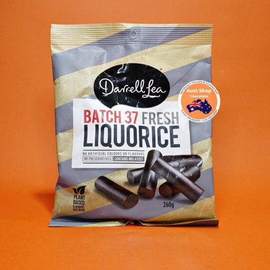 Kẹo dẻo cam thảo darrell lea batch 37 liquorice 260g - aust shop chocolate - ảnh sản phẩm 1
