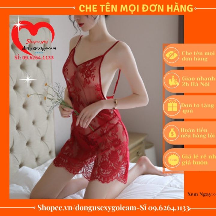 Váy ngủ mỏng 2 dây  Đồ ngủ đẹp phòng the gợi cảm cô dâu  Shopee Việt Nam