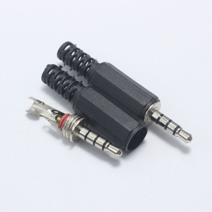 2-5-10-pcs-3-5mm-1-8-audio-male-plug-jack-adapter-mono-stereo-connector-headphone-3-5mm-2-3-4-pole-plug-connector-black