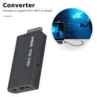 เกมคอนโซล Converter Monitor Connector อุปกรณ์เสริมสำหรับ PS2เป็นอะแดปเตอร์ที่รองรับ HDMI Audio Video Display Set