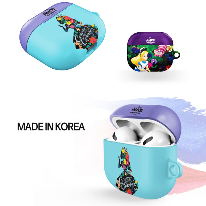 alice-in-wonderland-เคสลาย-disney-airpods-3ดีไซน์-made-in-korea-apple-series-เคสแข็งออกแบบโดยเกาหลี