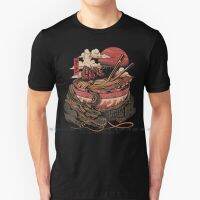 DragonS Ramen T Shirt Cotton 6Xl Kaiju Monster Japaneseart Japanesefood Sushi Ramen Lamen Greatwave Kanagawa Den Sleeping Nest