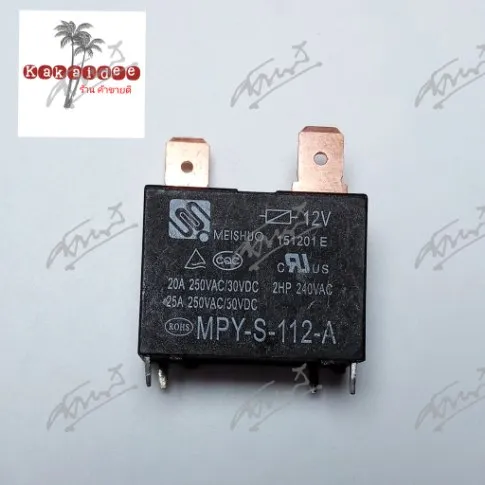 รีเลย์ 12 VDC MPY-S-112-A อะไหล่แอร์บ้านหรืออื่นๆ | Lazada.co.th