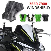 ◕✱❀ 2020 Z 900 Z 650 Motorcycle Accessories Windshield Windscreen Wind Deflectors New For Kawasaki Z900 Z650 z900 z650