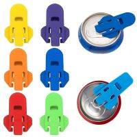 New Product 6PCS Cola Beverage Can Opener Easy Can Opener Portable Bottle Opener Multi Ftion Kitchen Gadget Accessories Random Color