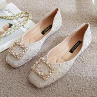 23 summer new tempeent sqre le snowflake rhie pleated sat show mouth sqre toe sgle shoes flat scoop shoes