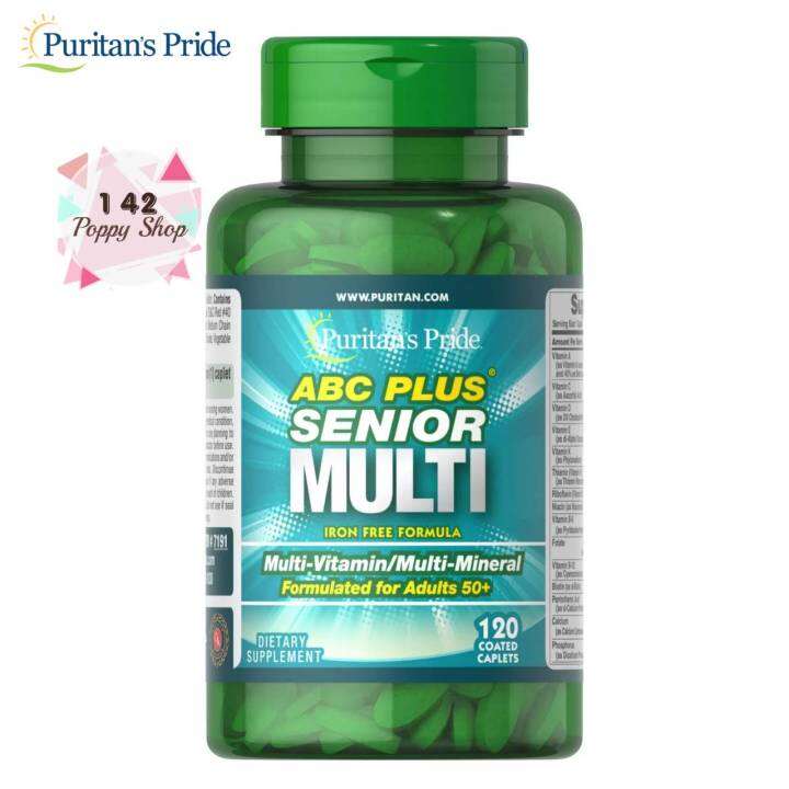 วิตามินรวม-puritan-s-pride-abc-plus-senior-multivitamin-multi-mineral-formula-120-caplets