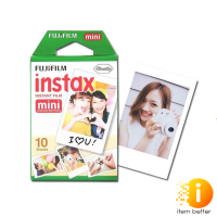 Fujifilm instax mini Polaroid   ฟิล์มขอบขาว 10 เเผ่น