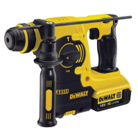 DEWALT DCH253M2 สว่านโรตารี่ไร้สาย 18 โวลท์ Li-ion SDS plus 24มม.