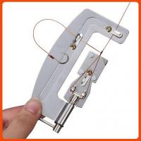 +【‘ Fishing Hooks Line Tier Semi Automatic Portable Stainless Steel Tie Loop Tying Machine Hook Line Knotter Fishing Accessories