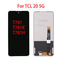 แบบเต็มหน้าจอสำหรับ TCL 20B 20E 20วินาที20Y 20XE 20SE 205 5G จอแสดงผล LCD หน้าจอสัมผัสหลักชุดประกอบ TCL 20 XE SE 20 5g