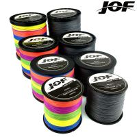 JOF 12 Strands 1000M 500M 300M 100M X12 Braid ลวด PE PE Braided เอ็นตกปลา Strong สายการประมงลอย25-135LB