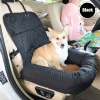 ☃❦ Dog Seat Bed 2 In 1 Doghouse Pet Dog Car Booster Seat With Safety Buckle Dogs Pad Outdoor Traveling Basket Bag Drive Car Kennel