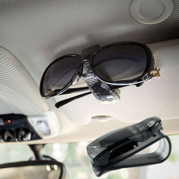 mounted-glasses-holder-car-clip-s-type-storage-tissue-keys-receipts-tickets-directly-clamp