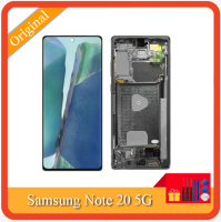 หน้าจอ LCD สำหรับ Samsung Galaxy Note 20,จอสัมผัส LCD พร้อมกรอบ6.7 "Galaxy Note20 SM-N980F N981B