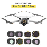 กล้องกรองสำหรับ Mini 3 Pro CPL NDPL ปรับกรอง MCUV ND 8 16 32 64เลนส์ชุดกรองสำหรับ DJI Mini 3อุปกรณ์เสริมจมูก