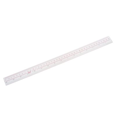 40cm 16 Inches Length Measure Clear Plastic Straight Edge Ruler