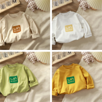 TINGQI Cute Printed Baby Clothes Kids All-Match Tops Boys Leisure Long Sleeves Cotton T-Shirt Toddler Boy Tees Tops Children Customes Outfits For 0-8 Years