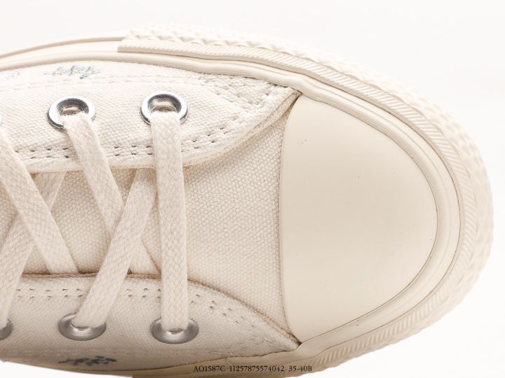 รองเท้าผ้าใบconverse-all-star-ox-สีขาว-รองเท้าลำลอง-รองเท้าผู้ชาย-ผู้หญิง-รองเท้าแฟชั่น