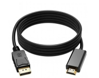 ใหม่1.8M 3M 5M แสดงพอร์ต Displayport ชาย DP To HDMI Cable Adapter Converter สำหรับ PC แล็ปท็อปโปรเจคเตอร์ HD