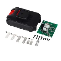 Battery Plastic Case+Lithium Battery Protective Board Replacement Spare Parts Accessories for Worx 5-Cell Battery Tool Battery Case Circuit Board Kit