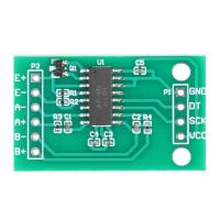 เซ็นเซอร์ความแม่นยำเอดีซี24บิตเป็นโมดูลเซ็นเซอร์วัดน้ำหนัก HX711 Arduino