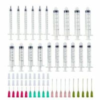 【JH】 Syringes with Blunt Needles and Caps Industrial Dispensing Syringe sets