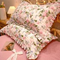 2pcs New pure cotton body pillow case Print flower king size pillowcase princess bedding accessories pillow cover