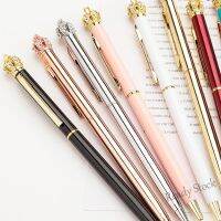 【Ready Stock】 ❐✐✲ C13 1.0mm Gold Crown Diamond Ballpoint Pens for Office