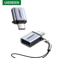 【คุณภาพสูง】Ugreen- อะแดปเตอร์ Type-C to USB 3.0 , สายเคเบิล OTG สำหรับ Macbook pro Air, Samsung S10, S9