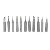 11 Pieces Soldering Iron Tips Kit 900M-T for Soldering Station Tool 900M 936 937 907