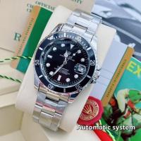 นาฬิกาผู้ชาย นาฬิกาข้อมือRolexรุ่นSubmarinerพร้อมกล่องแบรนด์ ระบบ Automatic สินค้าตรงปกตามภาพ 100%