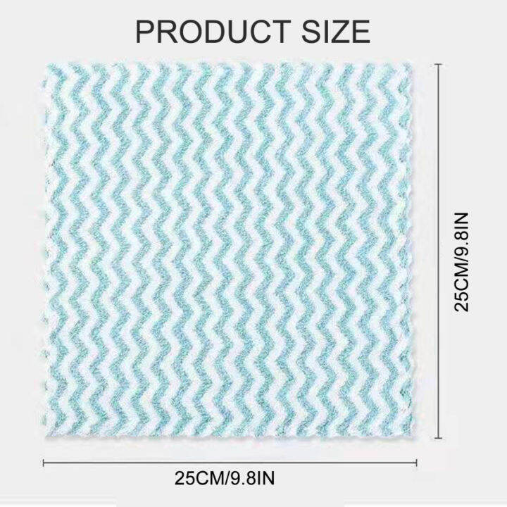 5ชิ้นผ้าสำหรับทำความสะอาดห้องครัวผ้าขนแกะปะการังผ้าล้างจานแผ่นขัดถูดูดซับได้ดีผ้าทำความสะอาดห้องครัวแห้งและเปียก