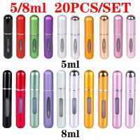 5/8Ml Perfume Bottle Set Refillable Bottle With Spray Pump Empty Cosmetic Containers Travel Atomizer Bottle  Travel Tools