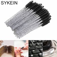 (Stream woman)25Pcs แปรงขนตาแบบใช้แล้วทิ้งแปรงคิ้วมาสคาร่า Wands Applicator Spoolers Eye Lashes เครื่องสำอางแต่งหน้าเครื่องมือ Eye Brow Brush