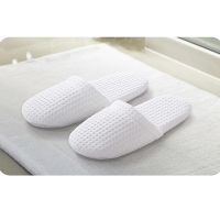2 Pairs Women Spa Slippers Sets Guest Slippers Hotel Slippers Non-Disposable Slippers