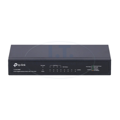 SWITCH (สวิตซ์) TP-LINK 8 PORTS TL-SG1008P GIGABIT PORT 4 PORTS POE