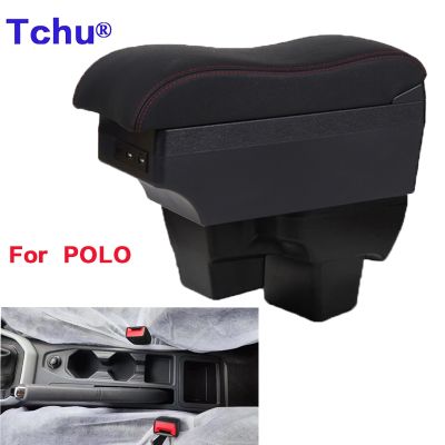hot！【DT】㍿❃❁  Polo armrest box 2019-2022 car modification USB charging Ashtray Car Accessories