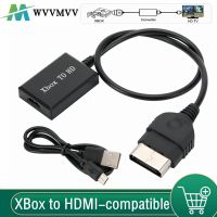 [LUNA electronic accessories] WvvMvv XBox เป็น HDMI อะแดปเตอร์แปลงวิดีโอที่รองรับ HD 1080P/720P พร้อมสายไฟ USB สำหรับรุ่นของคอนโซลเดิม